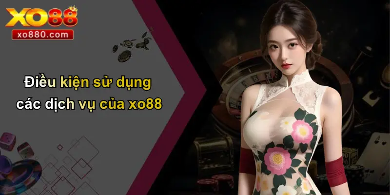 ĐIỀU KHOẢN VÀ ĐIỀU KIỆN 3 Điều kiện sử dụng các dịch vụ của xo88