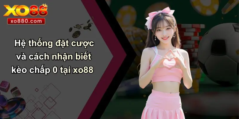 Cược Chấp 0 Là Gì: Khám Phá Chi Tiết Luật Chơi Và Mẹo Cược 3 Hệ thống đặt cược và cách nhận biết kèo chấp 0 tại xo88